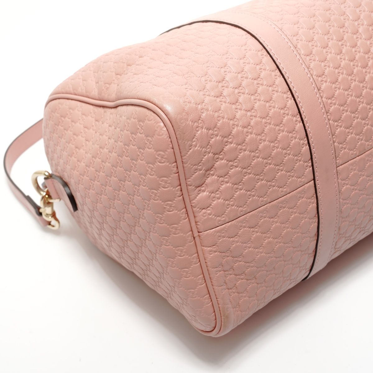 Gucci Boston Bag Guccissima Micro GG Mini