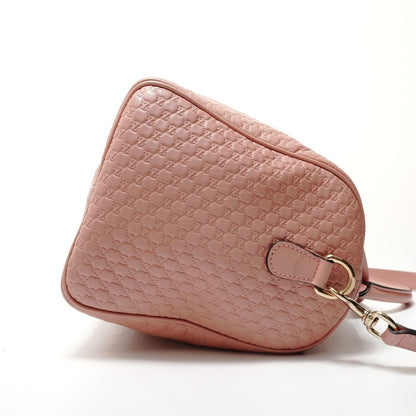 Gucci Boston Bag Guccissima Micro GG Mini