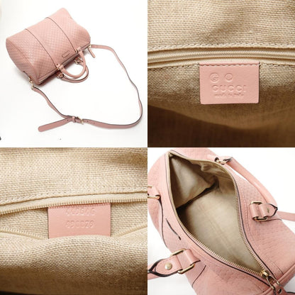 Gucci Boston Bag Guccissima Micro GG Mini