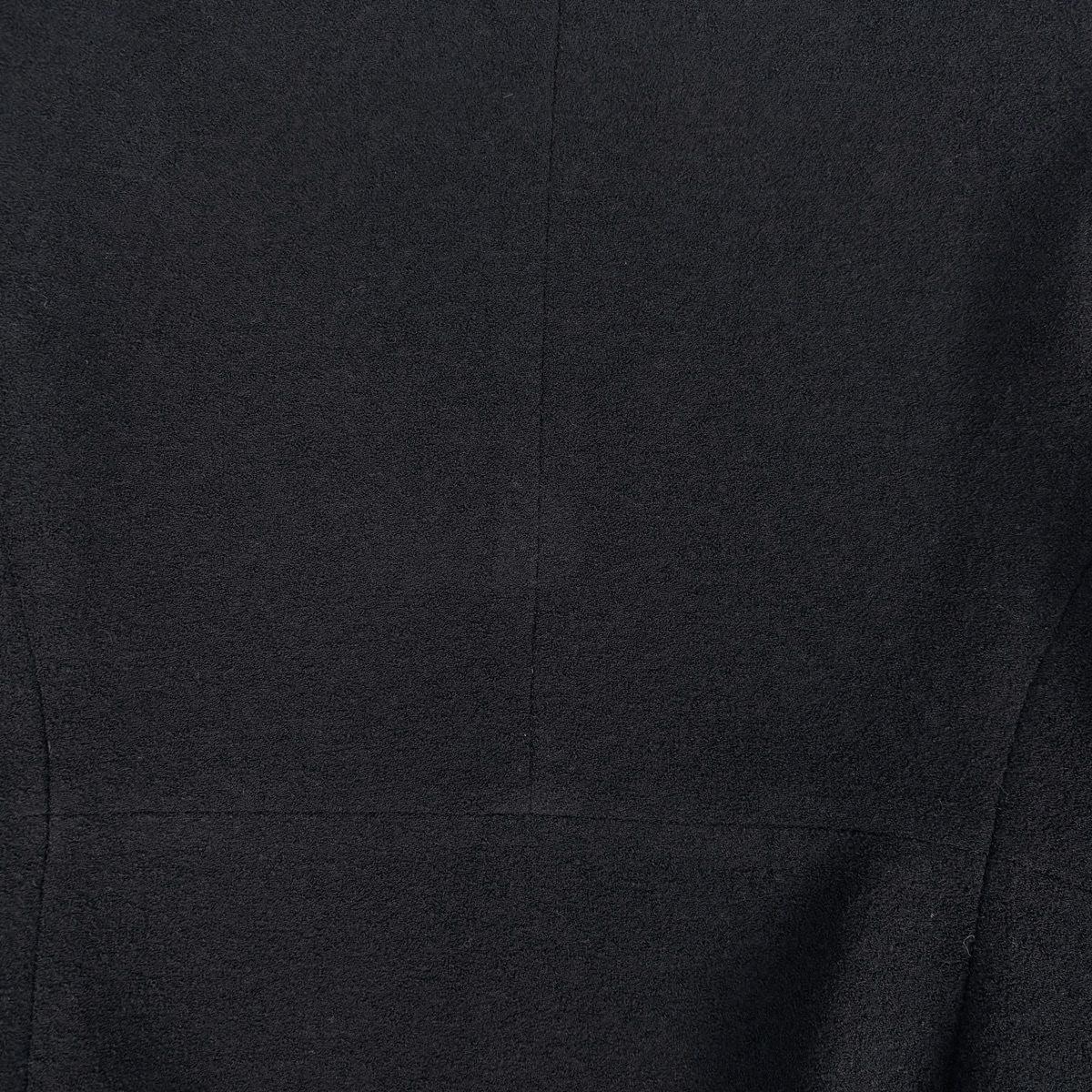 Balenciaga Collarless Jacket Black