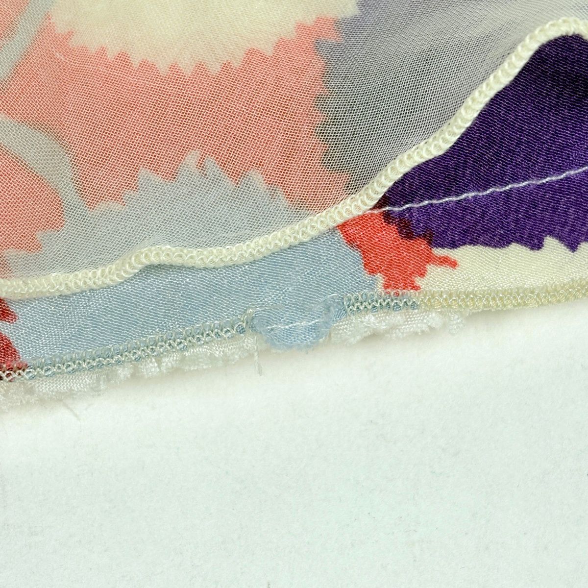 Louis Vuitton Tulle Skirt All Over Pattern Mid Length Silk Pink Purple Multicolo