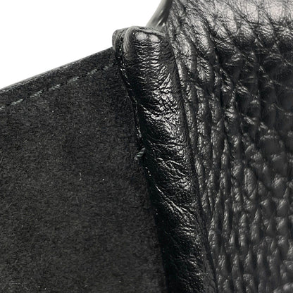 Saint Laurent le Cassette Bear Tote Leather Black