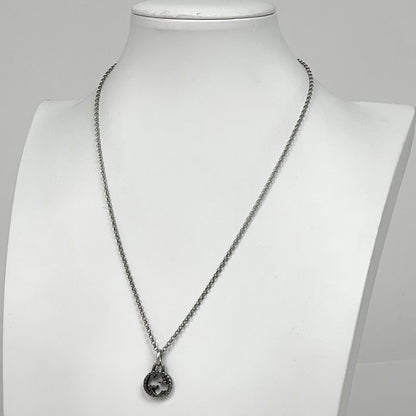 Gucci Interlocking Necklace 925 Sterling Silver