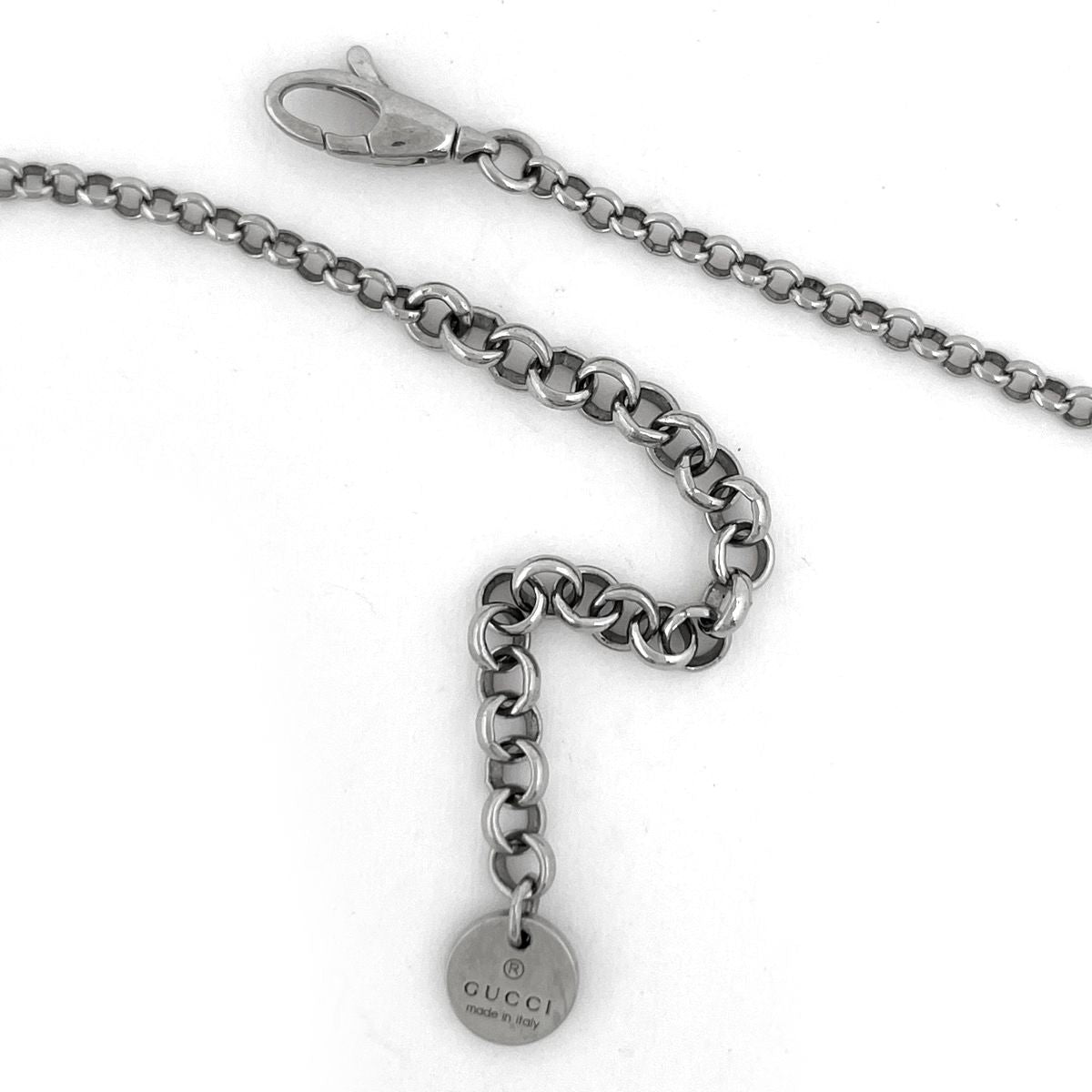 Gucci Interlocking Necklace 925 Sterling Silver