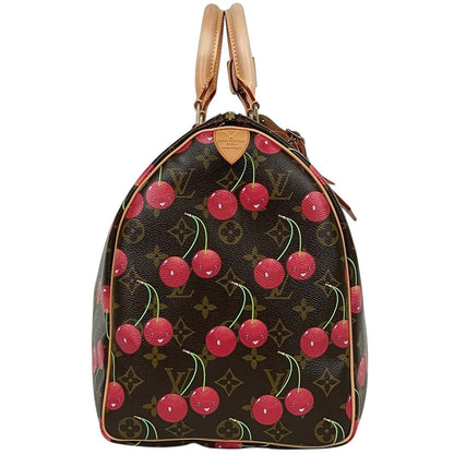 Louis Vuitton Keepall 45 Takashi Murakami Boston Bag Monogram Cherry