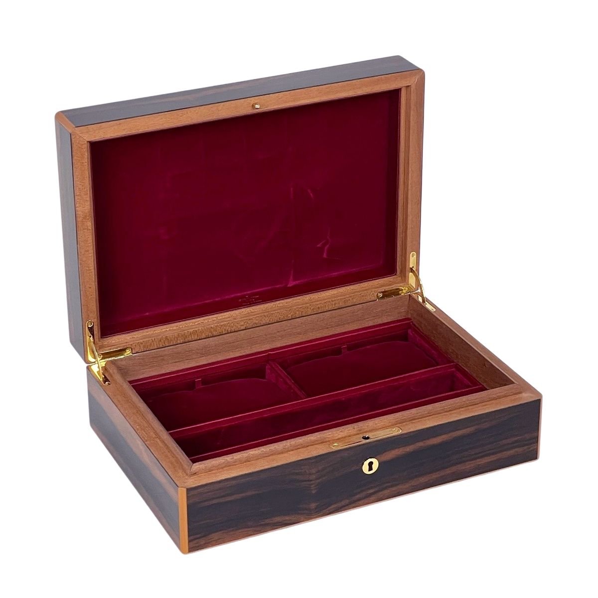 Louis Vuitton Monogram Box Trunk Wood Brown