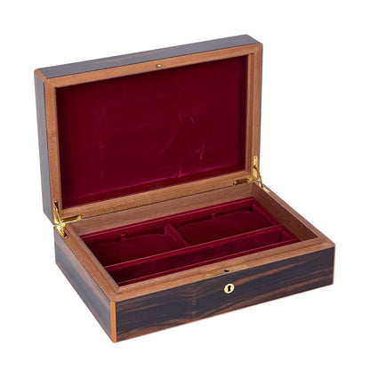 Louis Vuitton Monogram Box Trunk Wood Brown