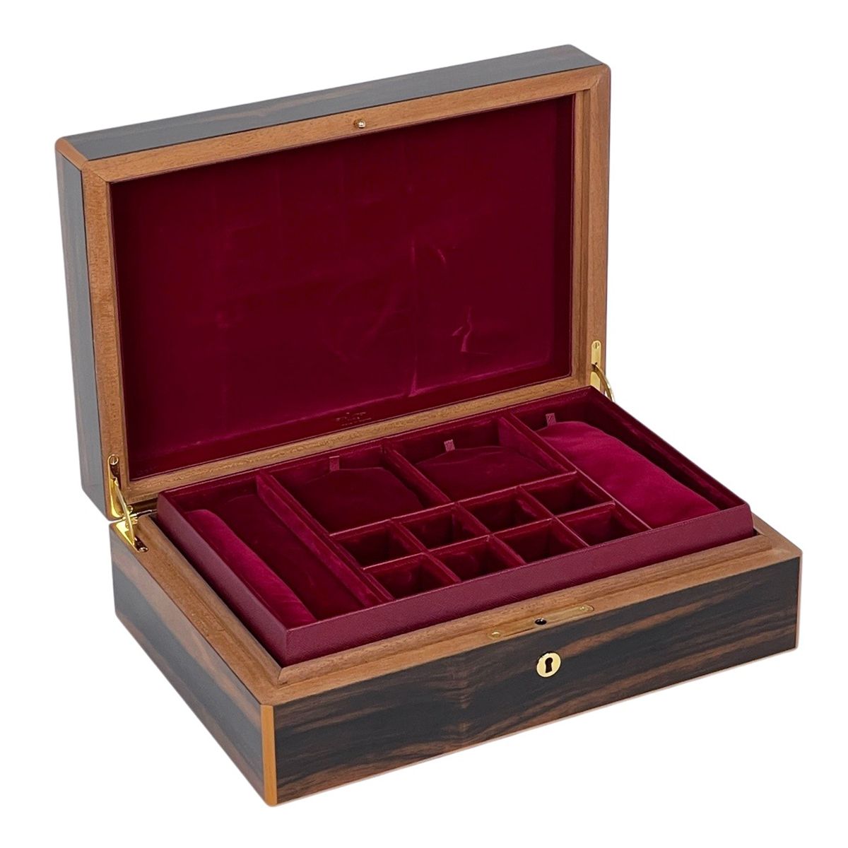 Louis Vuitton Monogram Box Trunk Wood Brown