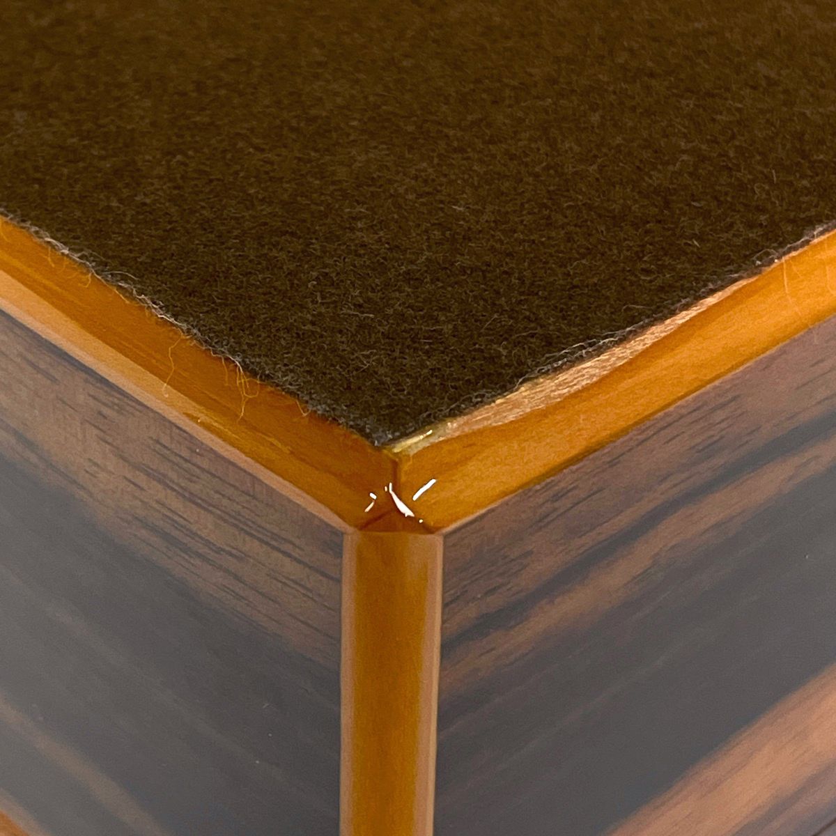 Louis Vuitton Monogram Box Trunk Wood Brown