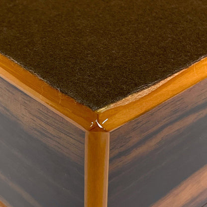 Louis Vuitton Monogram Box Trunk Wood Brown