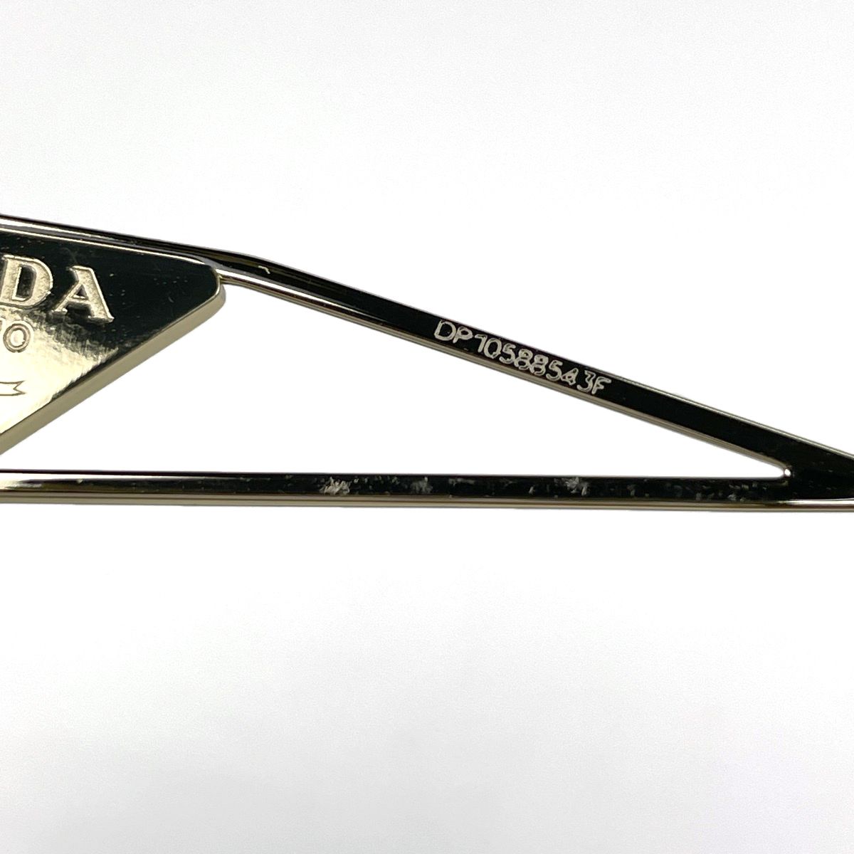 Prada Sunglasses Cat Eye Eyewear Metal Gold