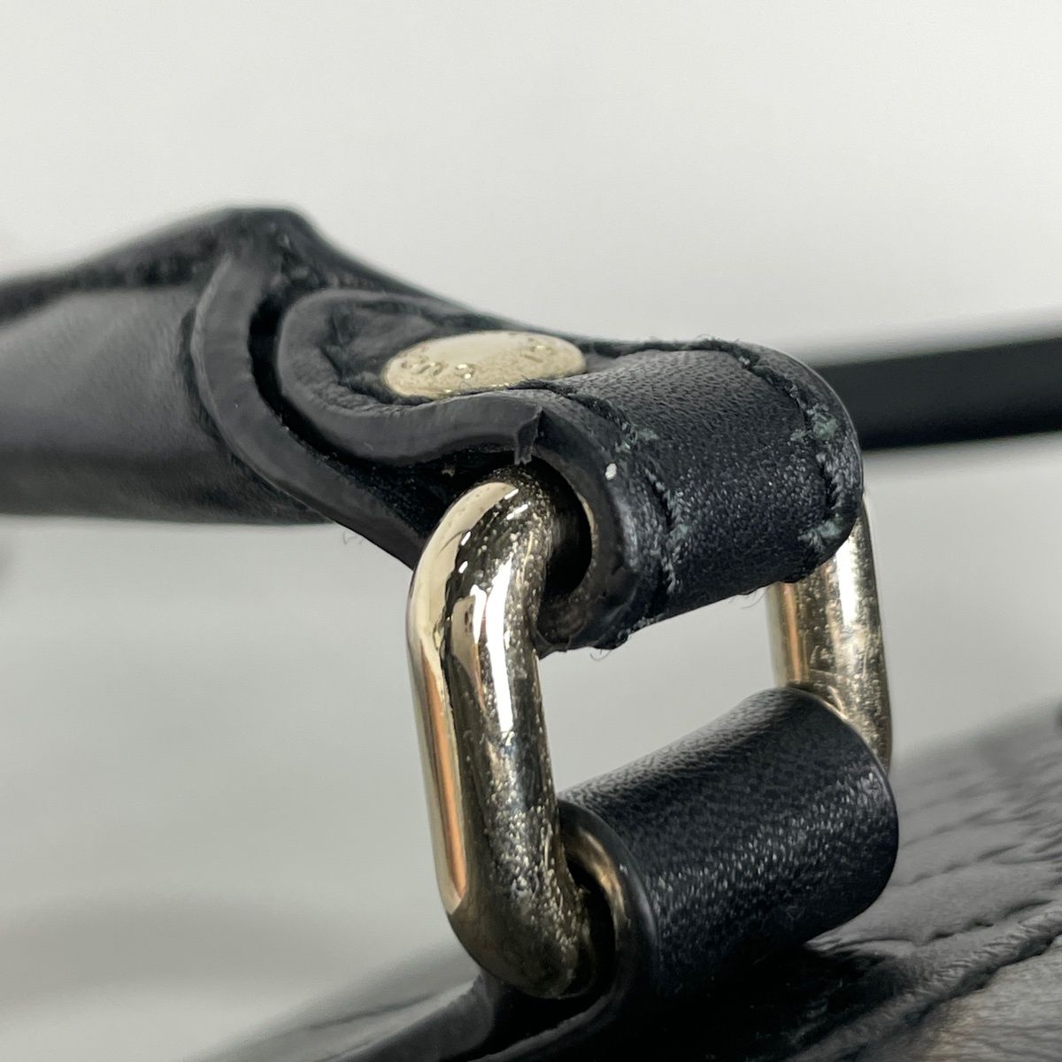 Gucci Micro Guccissima Handbag Leather Black