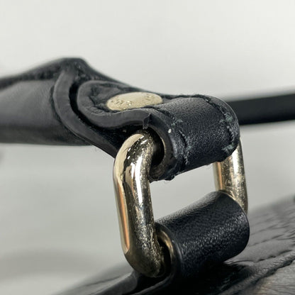 Gucci Micro Guccissima Handbag Leather Black