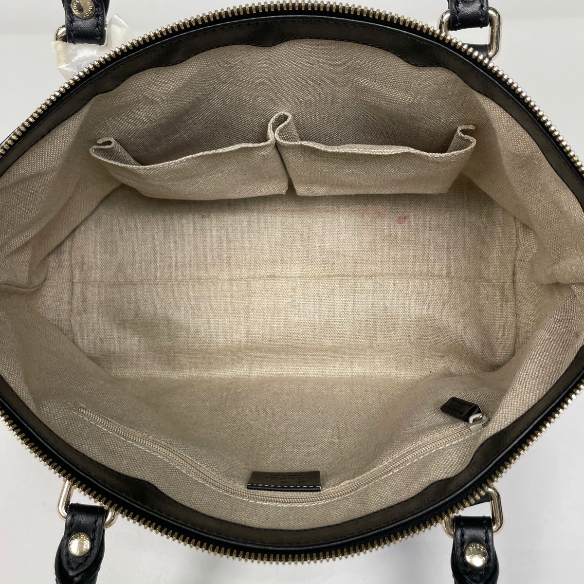 Gucci Micro Guccissima Handbag Leather Black