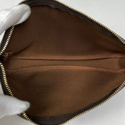 Louis Vuitton Pochette Monogram Brown Pouch