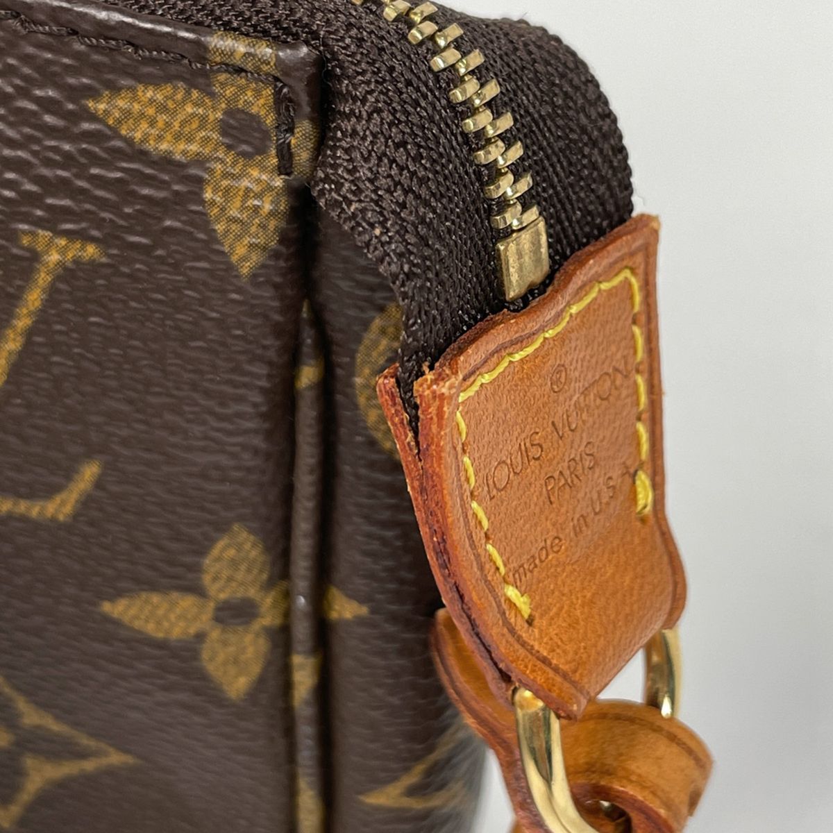 Louis Vuitton Pochette Monogram Brown Pouch