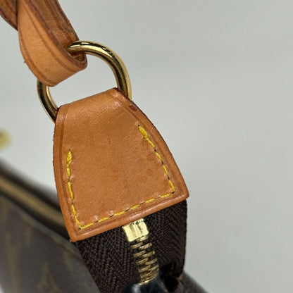 Louis Vuitton Pochette Accessoire Makeup Cosmetics Monogram Brown