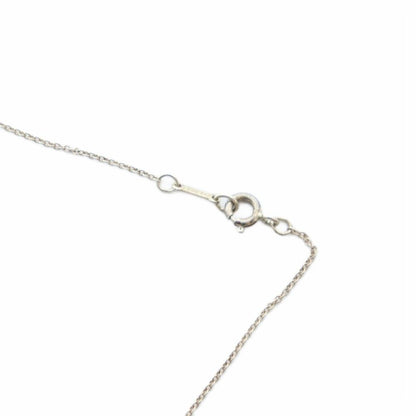 Tiffany & Co Infinity Cross Necklace Pendant Logo Silver