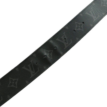Louis Vuitton LV Initial 40 mm Monogram Eclipse Belt Canvas Logo 90 30