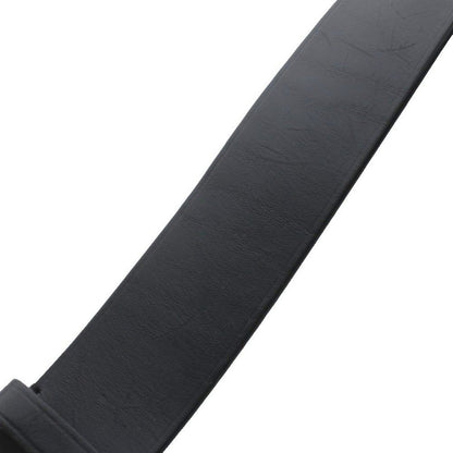 Balenciaga Belt Eyelet Chain Leather Black