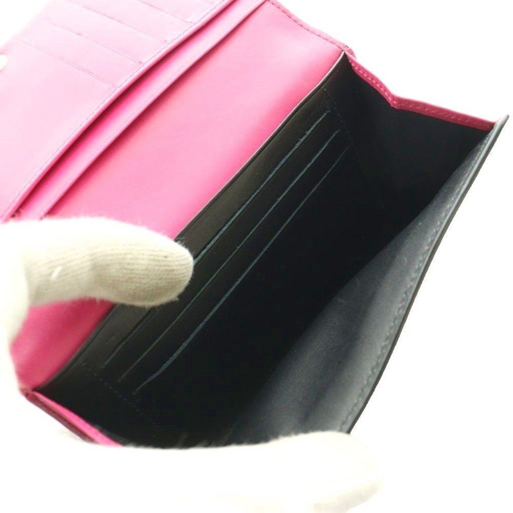 Loewe Anag Lambskin Bifold Wallet Pink SS