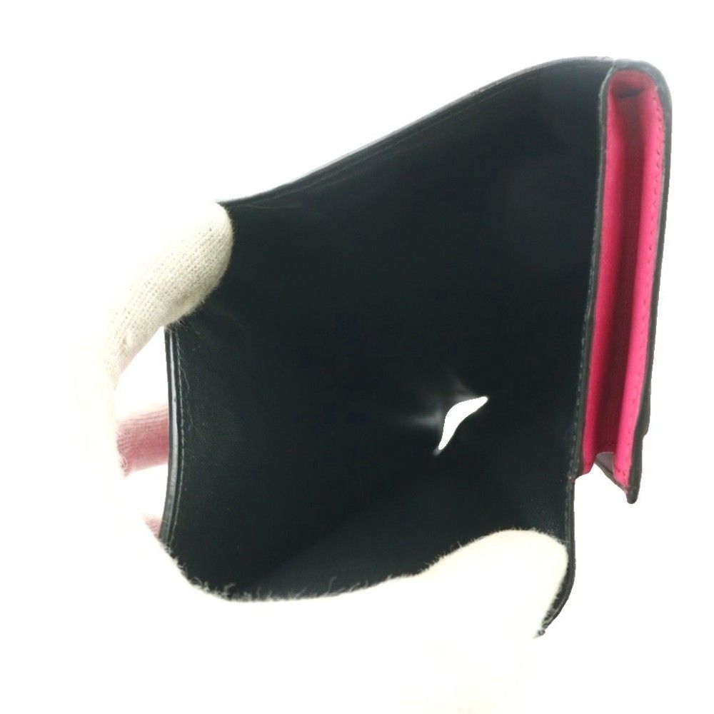Loewe Anag Lambskin Bifold Wallet Pink SS