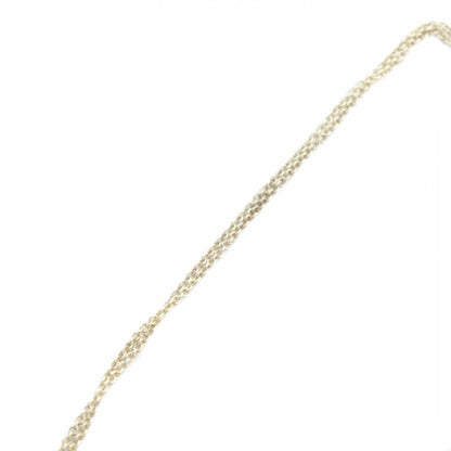 Tiffany & Co Infinity Double Chain Necklace Pendant Silver