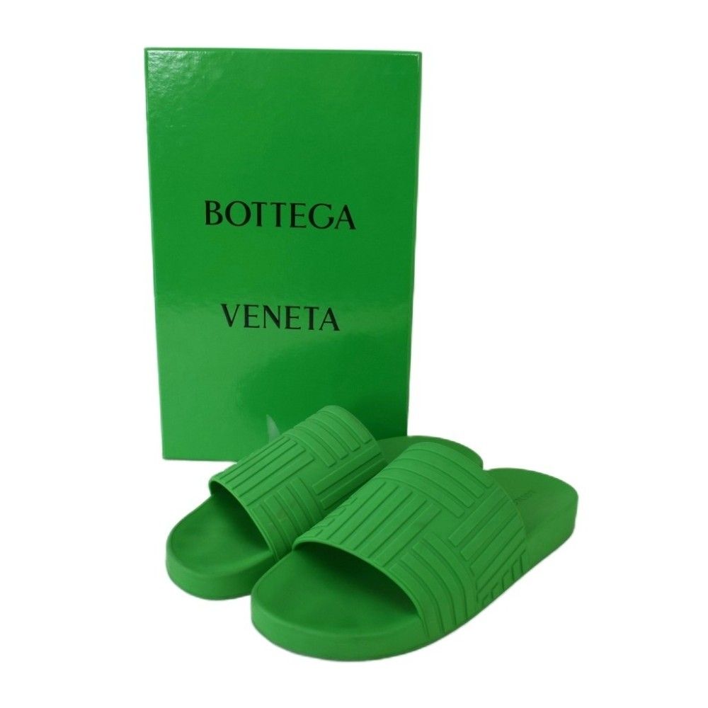 Bottega Veneta Sandals Slider Slide Rubber Green