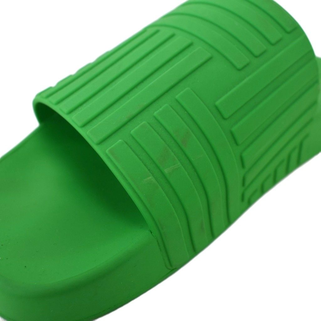 Bottega Veneta Sandals Slider Slide Rubber Green