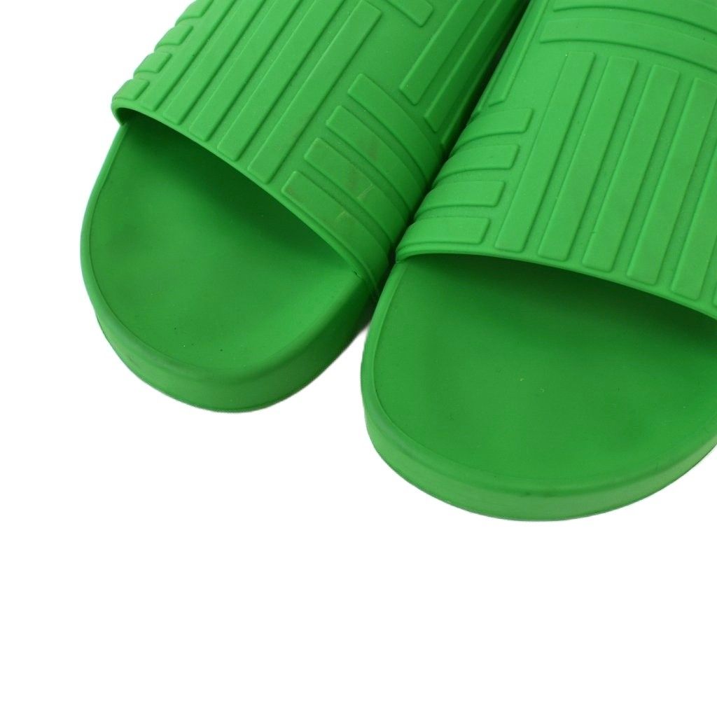 Bottega Veneta Sandals Slider Slide Rubber Green