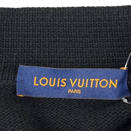 Louis Vuitton Cardigan S Nba Giant Monogram Logo Zno Black Nba