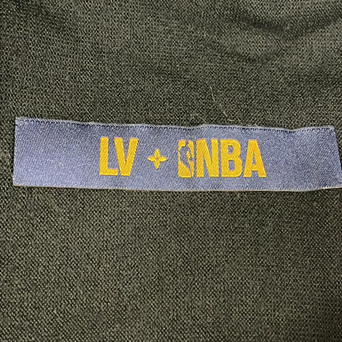 Louis Vuitton Cardigan S Nba Giant Monogram Logo Zno Black Nba