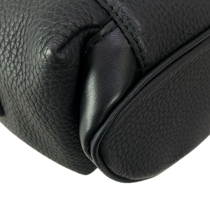 Louis Vuitton Shoulder Bag Cuir Taurillon Christopher Messenger Noir Leather