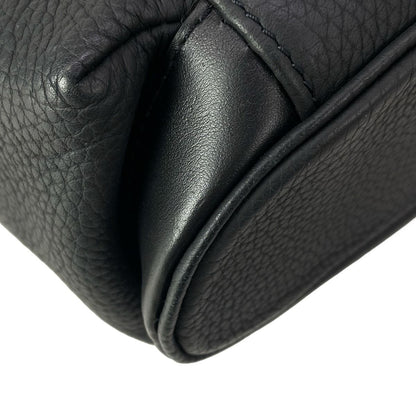 Louis Vuitton Shoulder Bag Cuir Taurillon Christopher Messenger Noir Leather
