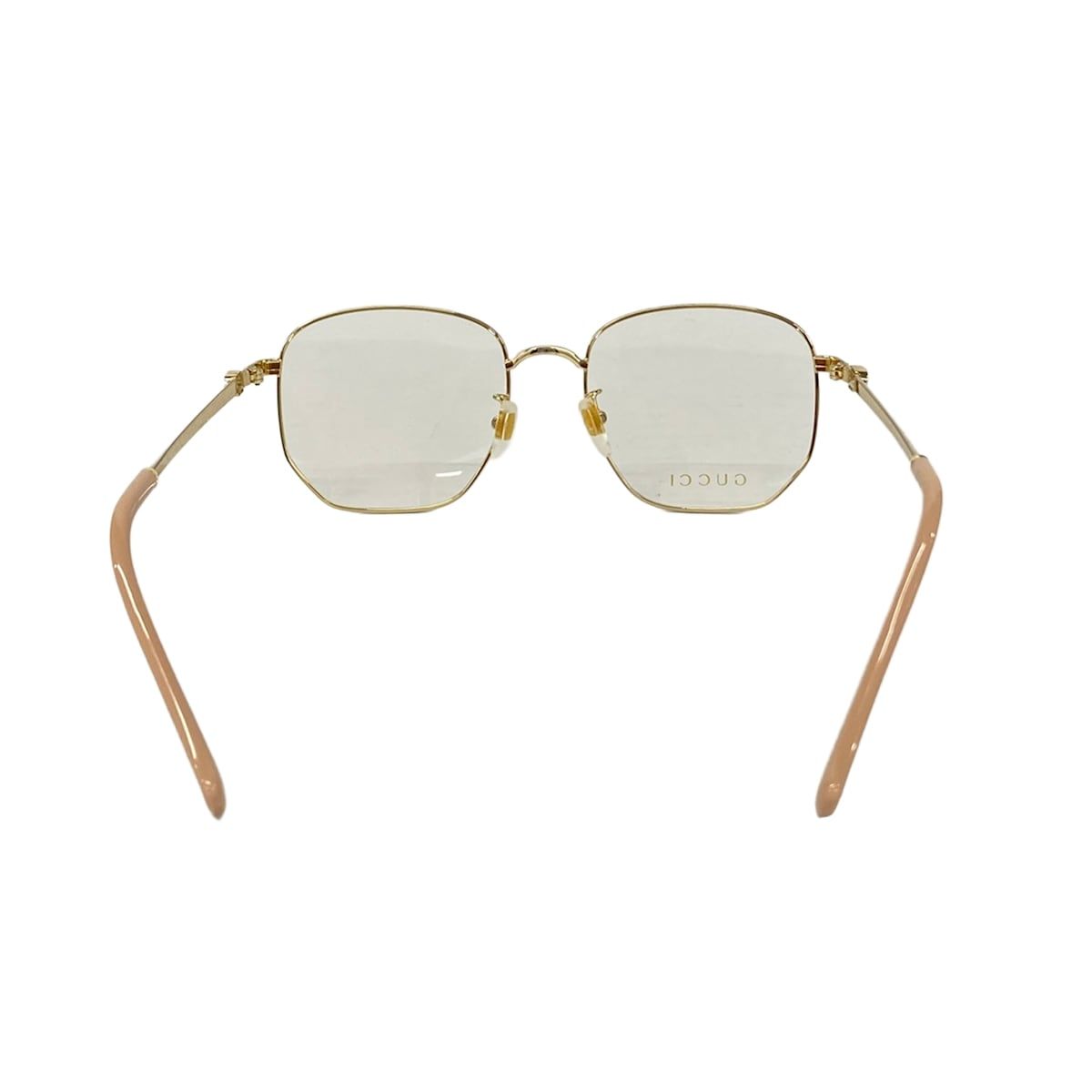 Gucci Sunglasses Gold Pink Eyewear