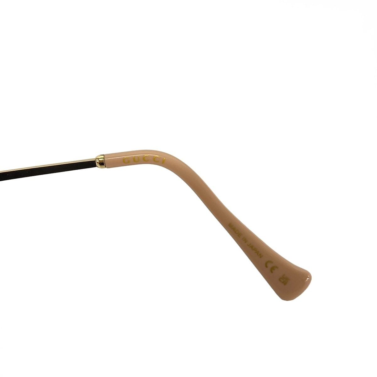 Gucci Sunglasses Gold Pink Eyewear