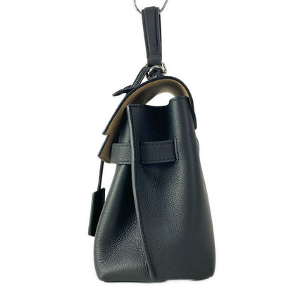 Louis Vuitton Handbag Lockme BB Noir Leather Cowhide