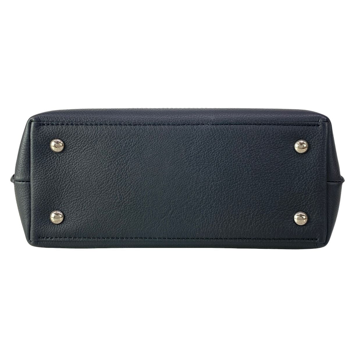 Louis Vuitton Handbag Lockme BB Noir Leather Cowhide