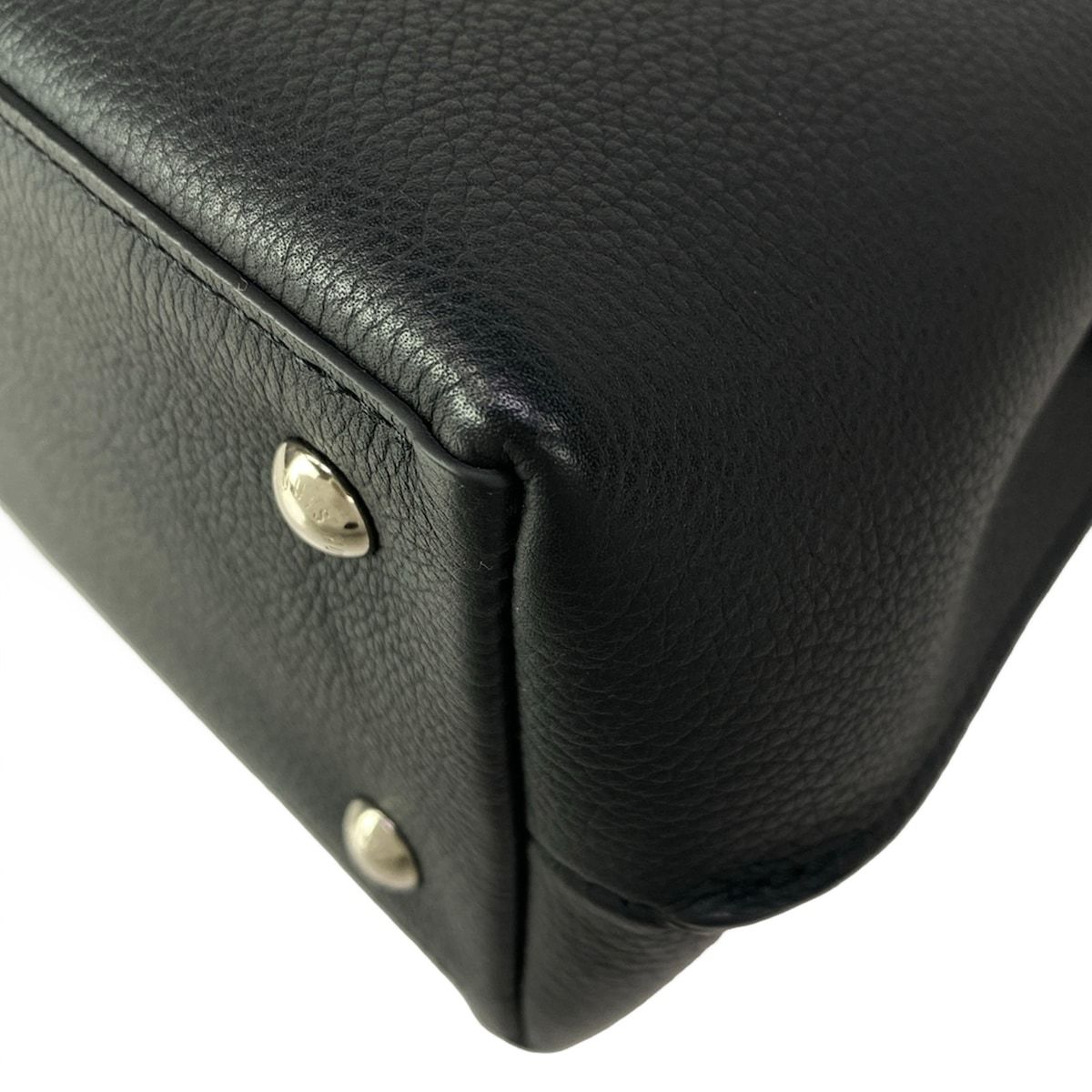 Louis Vuitton Handbag Lockme BB Noir Leather Cowhide
