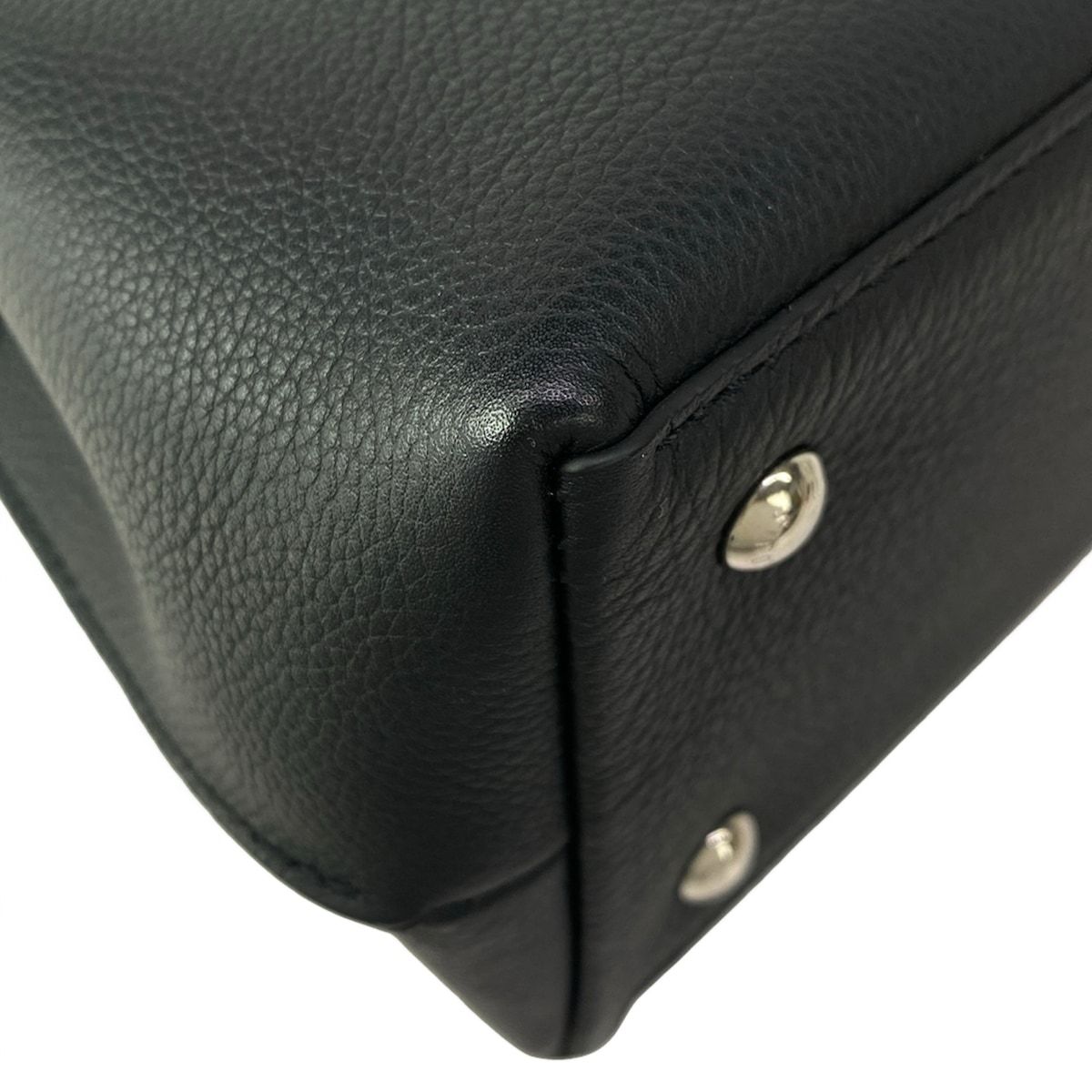 Louis Vuitton Handbag Lockme BB Noir Leather Cowhide