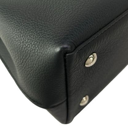 Louis Vuitton Handbag Lockme BB Noir Leather Cowhide