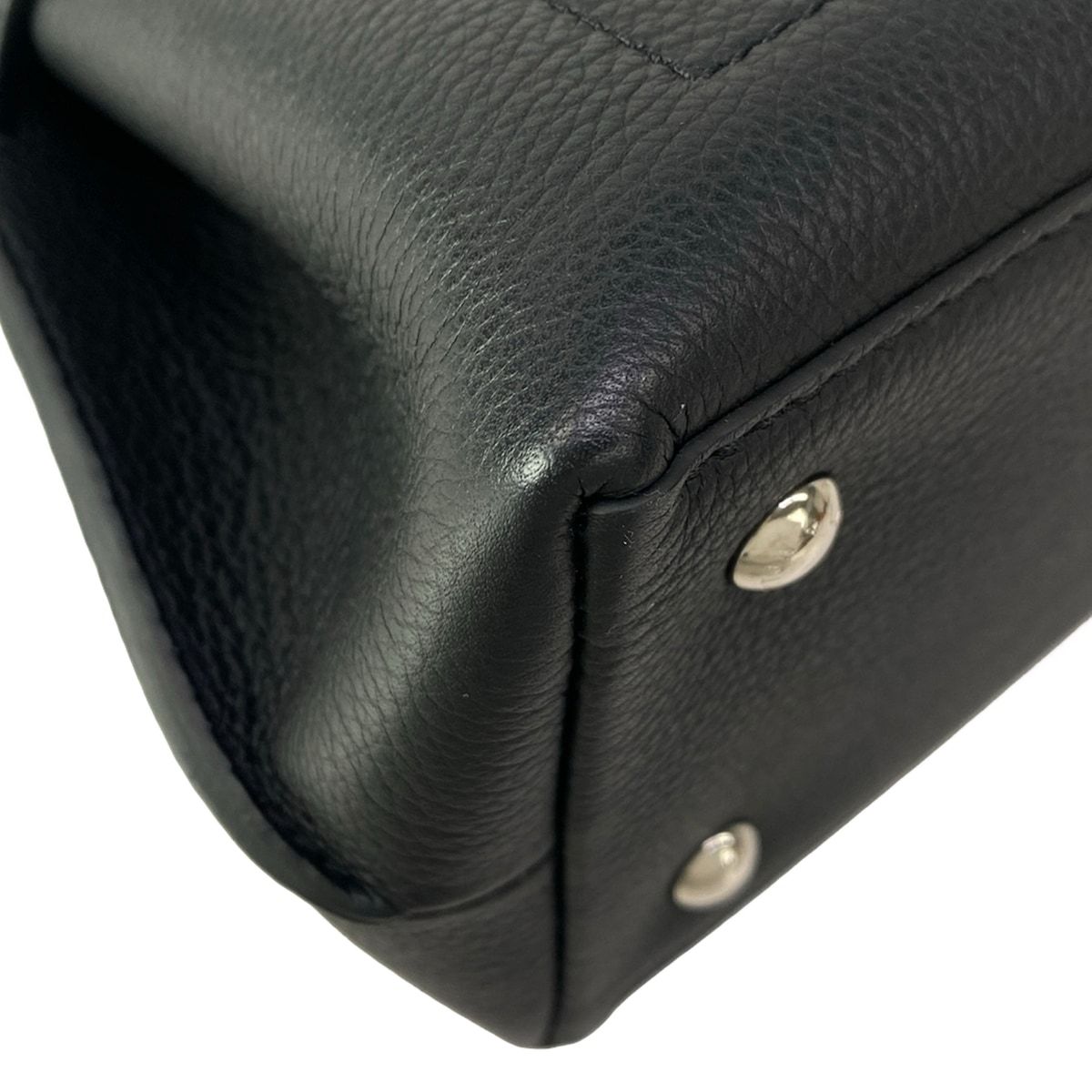 Louis Vuitton Handbag Lockme BB Noir Leather Cowhide