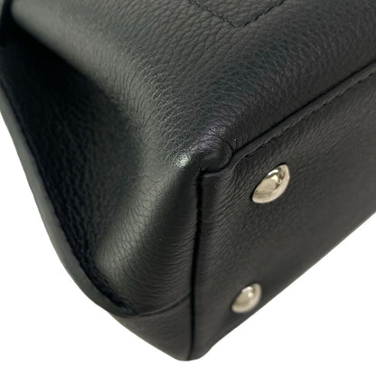 Louis Vuitton Handbag Lockme BB Noir Leather Cowhide