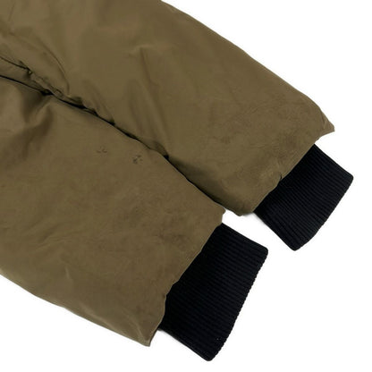 Louis Vuitton Coat 34 S Khaki Winter Zip Up 2-Way