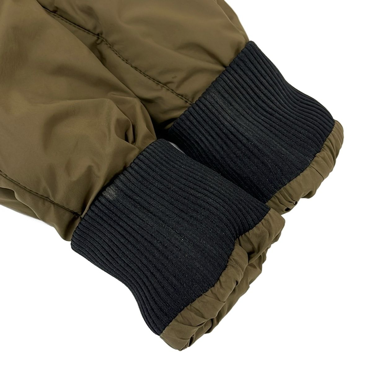 Louis Vuitton Coat 34 S Khaki Winter Zip Up 2-Way