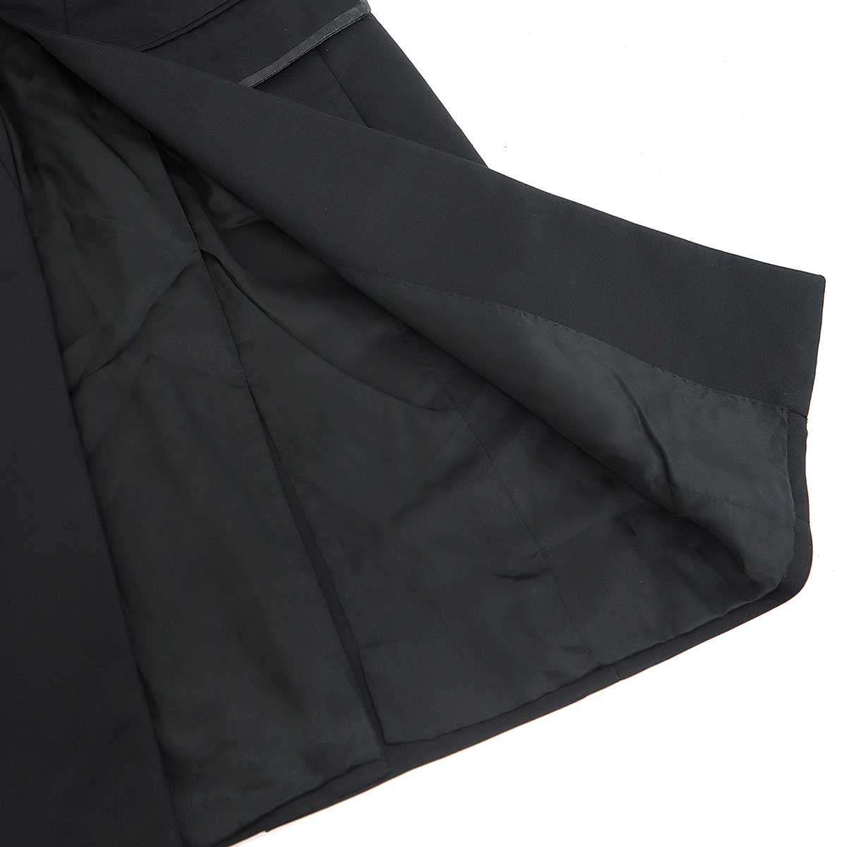 Dior Homme Petit Coating Sleeve Long Jacket Coat Black 38