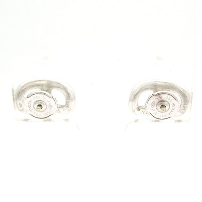 Hermes Earrings Chaine D'ancre Silver 18k White Gold