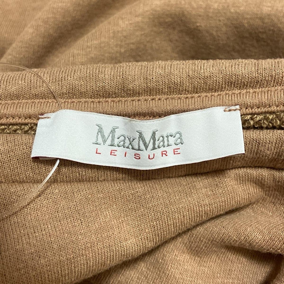 Max Mara Sweatshirt S Light Brown Long Sleeve Leisure Sneaker