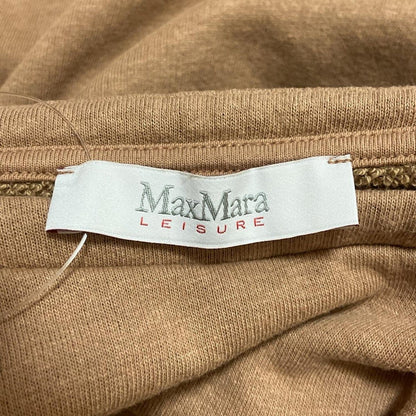 Max Mara Sweatshirt S Light Brown Long Sleeve Leisure Sneaker