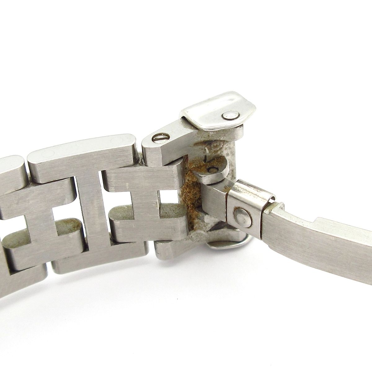 Hermes Watch Rari SS Gray